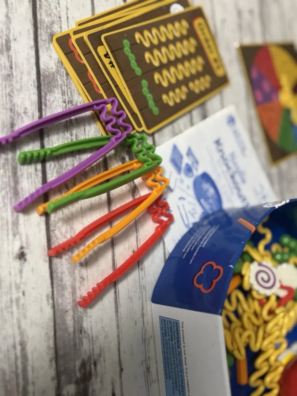 Learning Resources Noodle Knockout Fine Motor Game Ages 4+